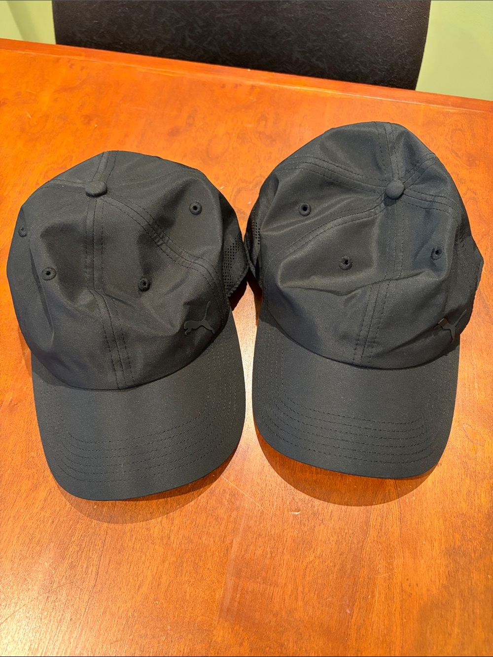 Puma Black Woman’s Performance Cap - Dual Pack